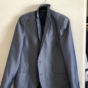 42 Regular Kenneth Cole blue suit jacket